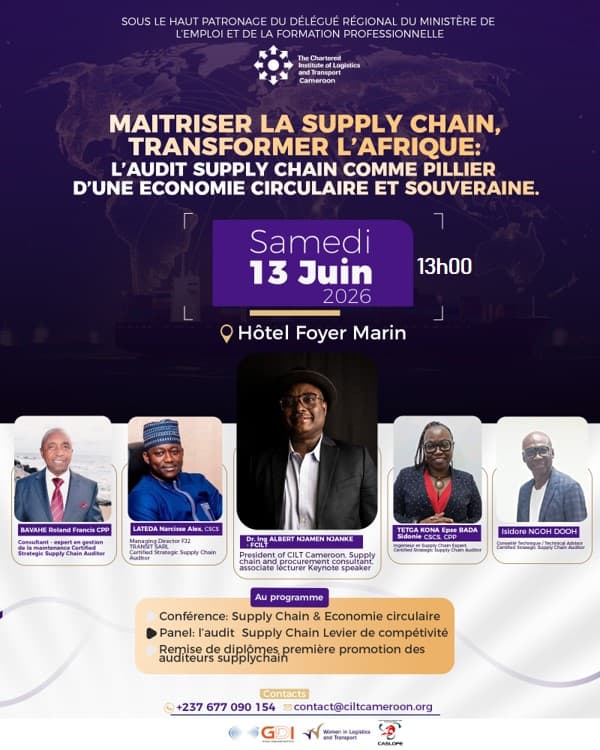 Conférence Maîtriser la supply chain, transformer l'Afrique