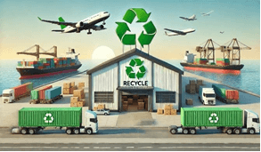 Illustration of a Global Recycling SCM